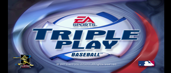 Triple Play Baseball Title Screen
